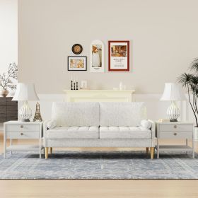 ROMA 67.7'' 3 seater Sofa Couch for Living Room, Modern Sofa,Small Couches for Small Spaces,Upholstered 3-Seater Couch for Bedroom, Apartment